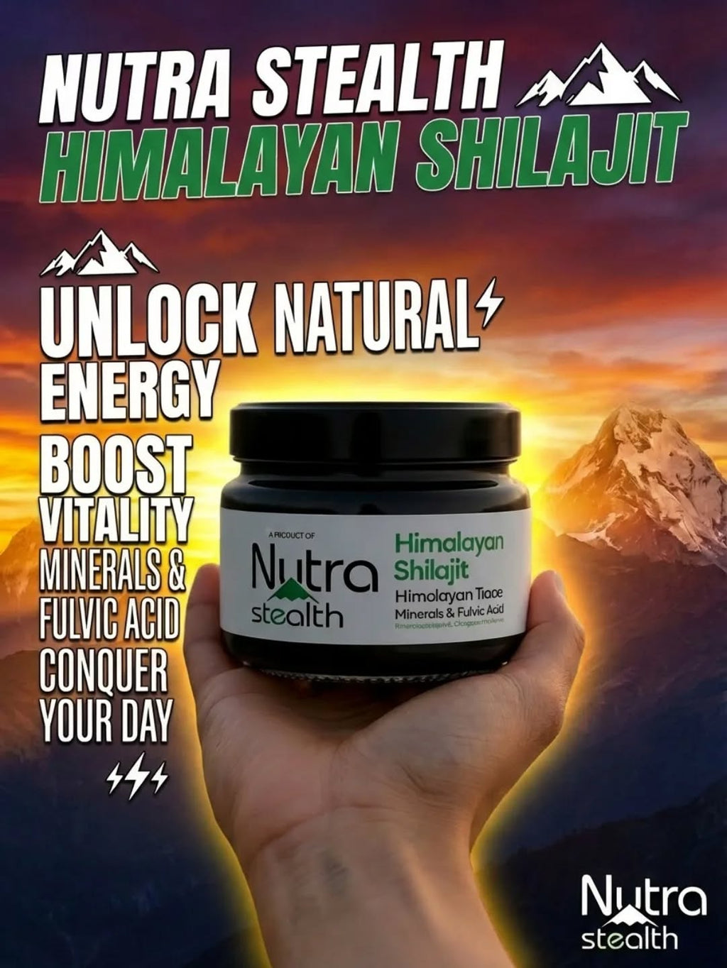 Nutra Stealth Shilajit